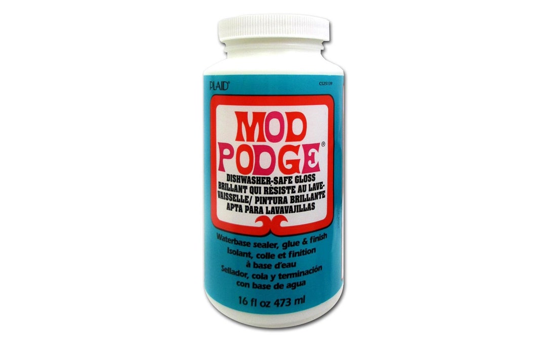 Dishwasher Safe Mod Podge 16oz Mod Podge Clear Mod Podge Dishwasher