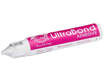 iCraft 1 oz Ultra Bond Adhesive - 1 fl oz - Clear Adhesive - iCraft Permanent Glue - Freeze Thaw Component Glue - Ultra Adhesive - 13-482