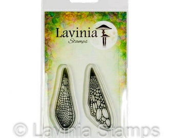 Lavinia Stamps Large Moulted Wings Set - Fairy Stamp - Clear Cling Stamp - Fairy - Fairy Silhouette Stamp - Fairy Wings Stamp - 12-604