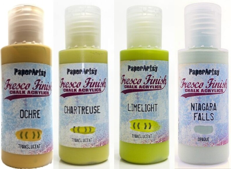 TRANSLUCENT Fresco Finish Acrylic Paint Fresco Finish Chalk Etsy