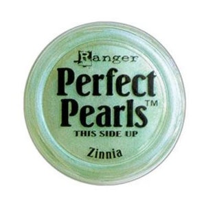 Ranger Perfect Pearls Pigment Powder - Ranger Perfect Pearl - Pearlescent Pigment Powder - Perfect Pearls - Pigment Powder Zinnia