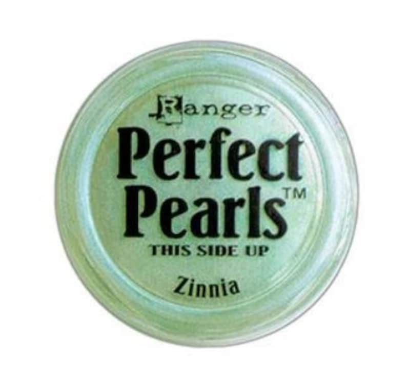 Ranger Perfect Pearls Pigment Powder - Ranger Perfect Pearl - Pearlescent Pigment Powder - Perfect Pearls - Pigment Powder Zinnia