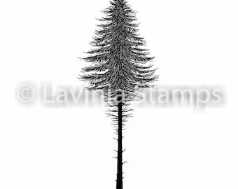 Lavinia Fairy Fir Tree 2 Stamp - Fir Tree 2 Stamp - Clear Cling Stamp - Tree Cling Stamp - Fir Tree 2 Stamp