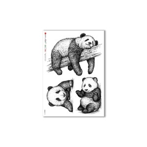 Paper Designs Rice Paper - Animals - Animal Rice Paper - Decoupage Rice Paper - A4 Rice Paper - Nature Rice Paper - 34-071