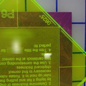 Perfect Trim Ruler - Corner Ruler - Ruler for Making Corners - Corner ...