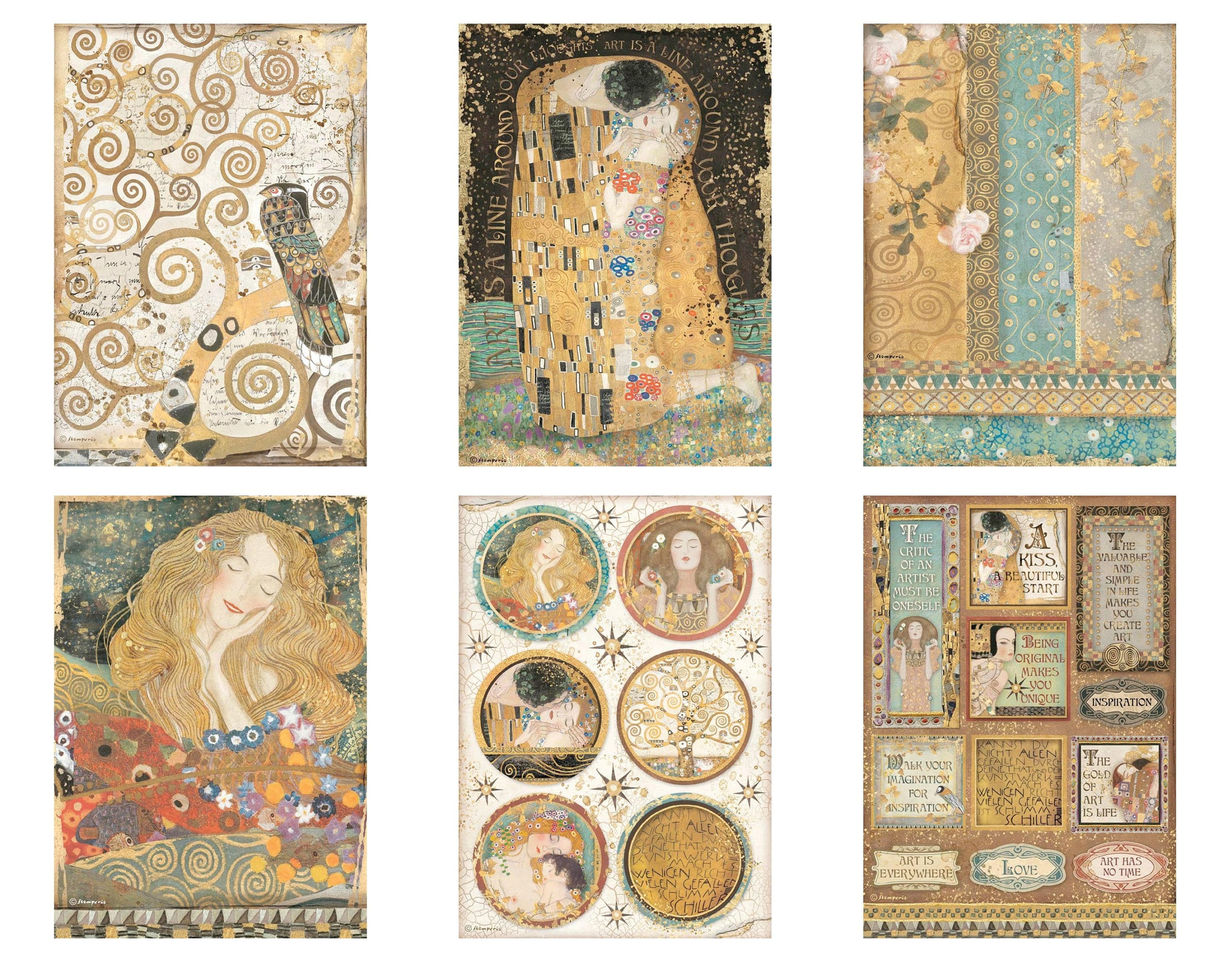 Artistic Artifacts - Stamperia of Italy manufactures gorgeous Rice Paper  Decoupage Sheets, and we have added a number of beautiful new to you  options! Find our collection at