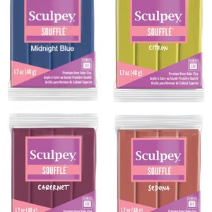 Polyform SOUFFLE™ Sculpey® 1.7oz Oven-Bake Clay 1.7oz Polymer Oven-Bake Clay 1.7oz Polymer Clay Sculpting Clay Oven-Bake Clay image 10