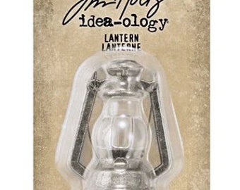 NEW Tim Holtz Idea-ology Lantern - Metal Lantern Accent - Lantern - Tim Holtz Adornments - Tim Holtz Lantern - 17-505