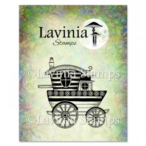 Lavinia Stamps Carriage Dwelling - Lavinia Stamps - Clear Cling Stamp - Carriage Cling Stamp - Carriage Dwelling Stamp- LAST CHANCE - 12-742