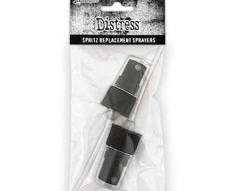 Tim Holtz Distress Spritz Sprayers - Distress Spritz Sprayer - Distress Spritz Replacement Sprayer - Tim Holtz Sprayer - 2 pack - 17-523