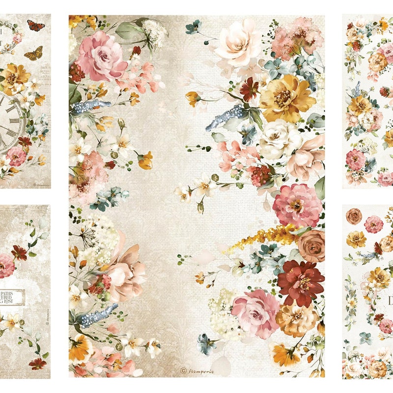 Rice Paper Decoupage - Etsy