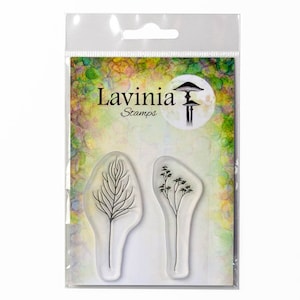 Lavinia Stamps Flora - Plant Stamp - Clear Cling Stamp - Floral Cling Stamp - Branch Stamp - Lavinia foliage - LAST CHANCE - 12-584