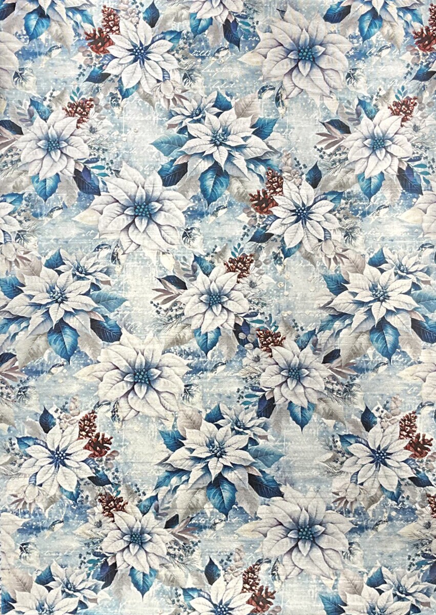 Papel Para Manualidades 'Elegance Of Blue' - Juego De 9 Hojas A4, Doble Cara, Sin Ácido, Para Scrapbooking Y Tarjetas