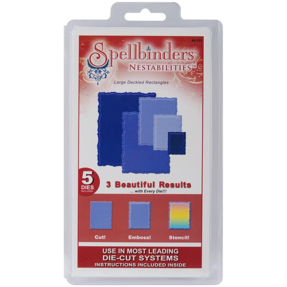 Spellbinders Nestabilities 5x7 Card Creator Dies - Matting Basics B