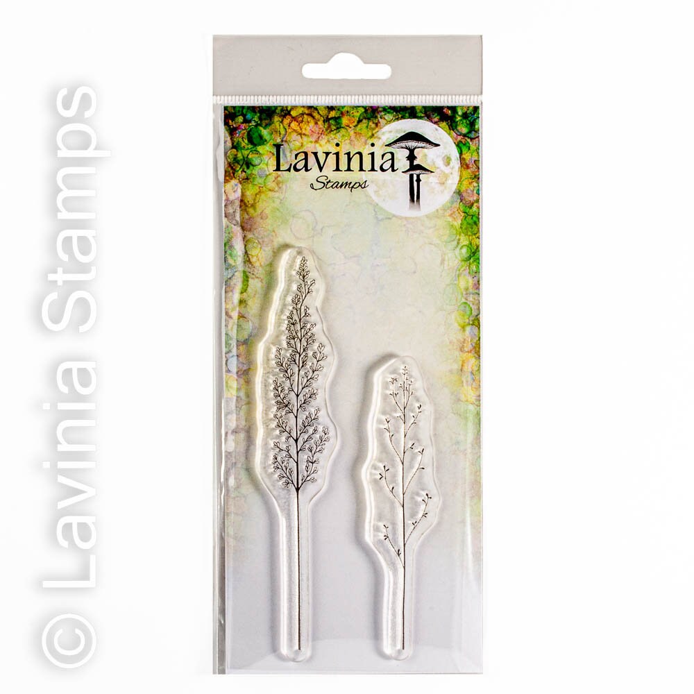 Lavinia Stamps Leaf Spray - Plant Stamp - Clear Cling Stamp - Floral ...