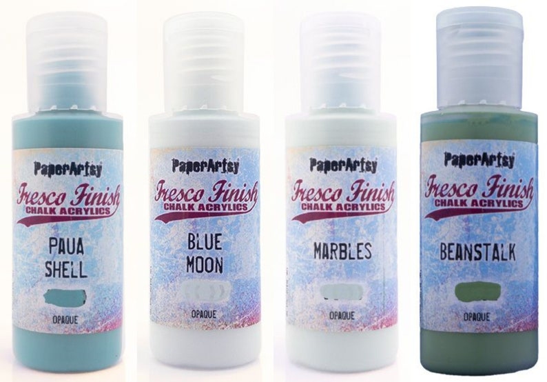 OPAQUE 2 Fresco Finish Acrylic Paint Fresco Finish Chalk Etsy Canada
