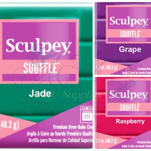 Polyform SOUFFLE™ Sculpey® 1.7oz Oven-Bake Clay 1.7oz Polymer Oven-Bake Clay 1.7oz Polymer Clay Sculpting Clay Oven-Bake Clay image 2