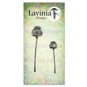 NEW Lavinia Poppy Lodges Stamp - Poppy Lodges Clear Cling Stamp - Lavinia Clear Cling Stamp - Poppy Blossom Fairy Lodges - 12-916