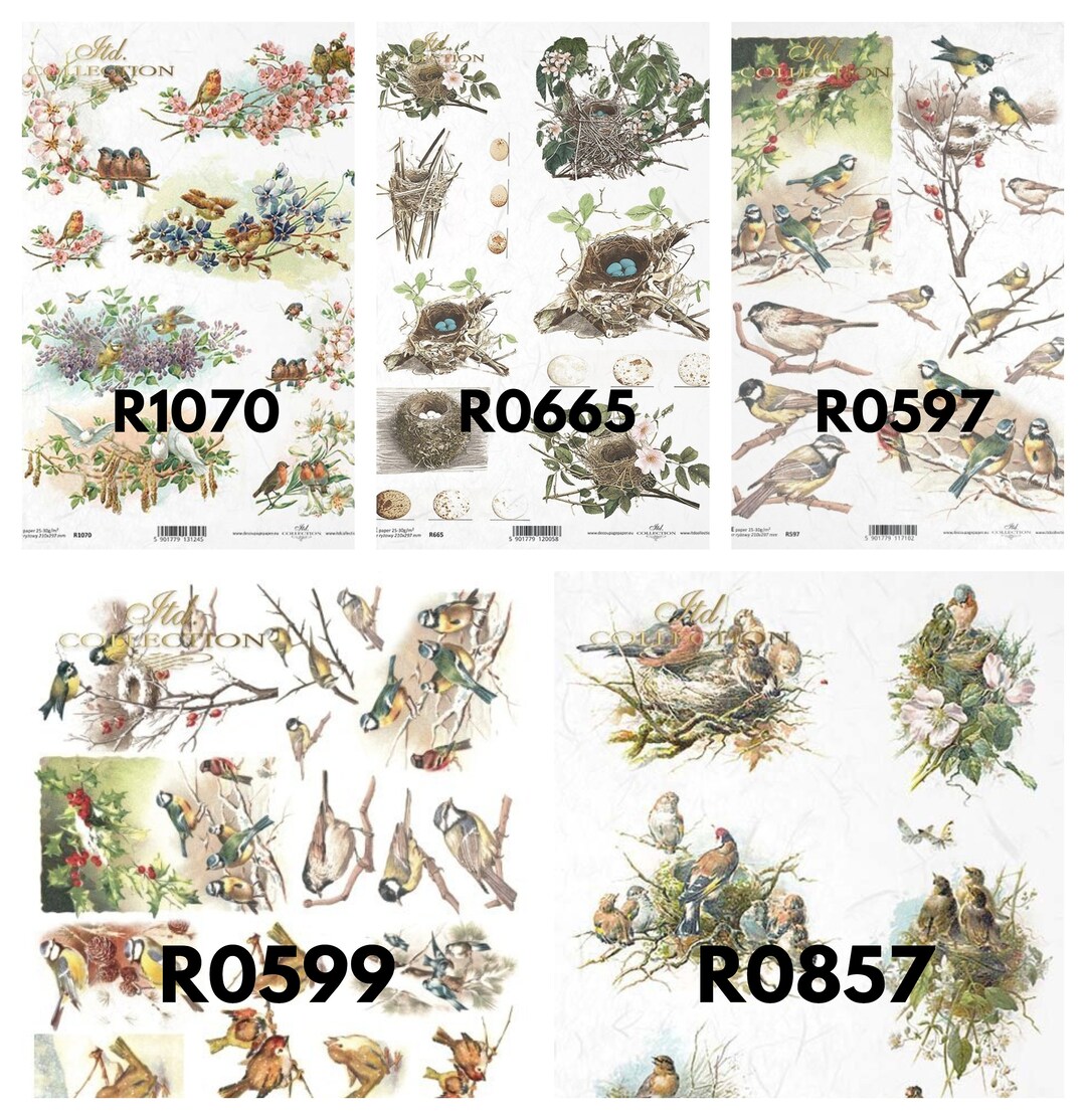 ITD Collection A4 Rice Paper - ITD Collections - Pink Background Rice ...