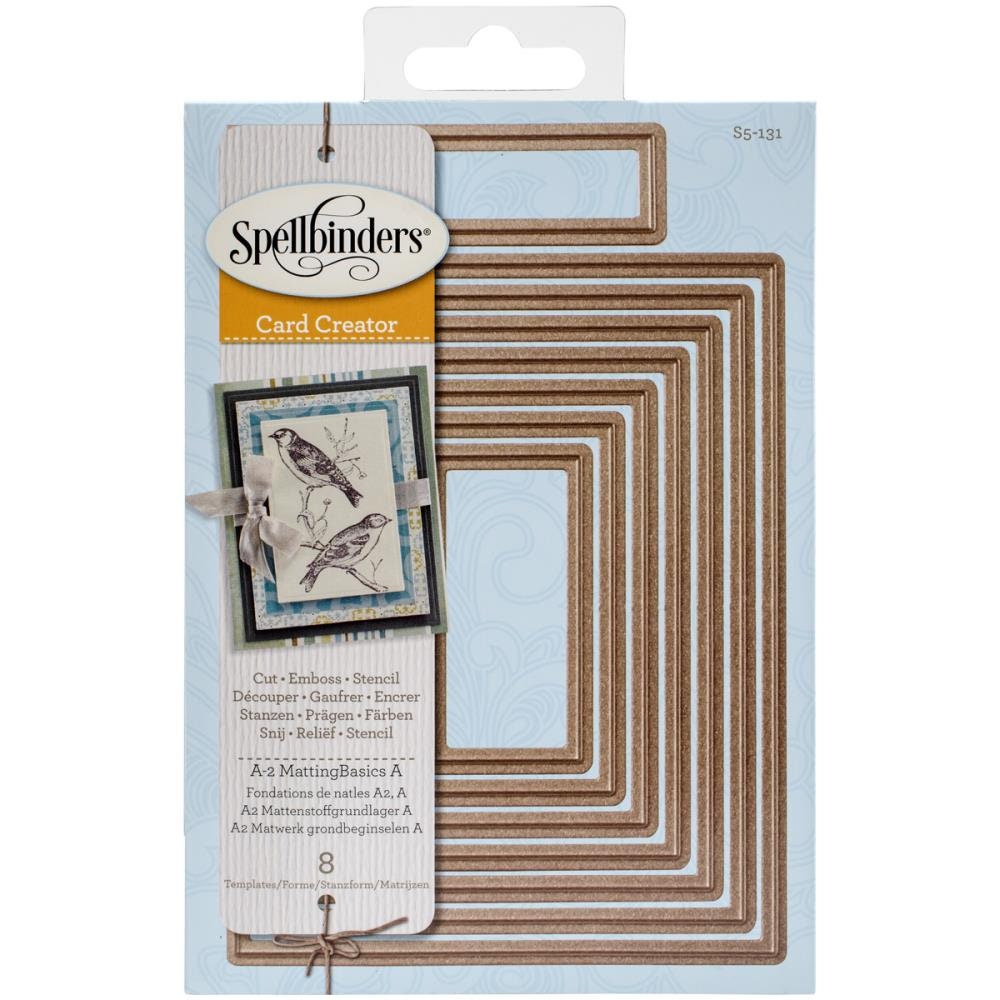 Spellbinders Shapeabilities Stacey Caron Holiday Christmas Dove Frame  Etched Dies S6-102