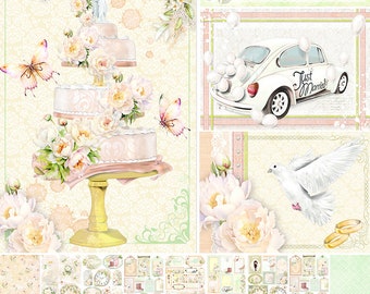 Ciao Bella A4 Farmhouse Garden Creative Pad Ciao Bella A4 Cardstock