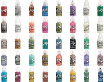 Ranger Stickles Glitter Glue Set of 42 Colors - Random Colors in Rainbow