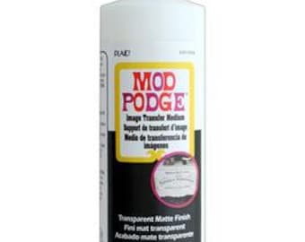Mod Podge - 8oz Image Transfer Mod Podge - Clear Mod Podge - Image Transfer Mod Podge - Waterbase Sealer - Waterbase Glue - 26-036