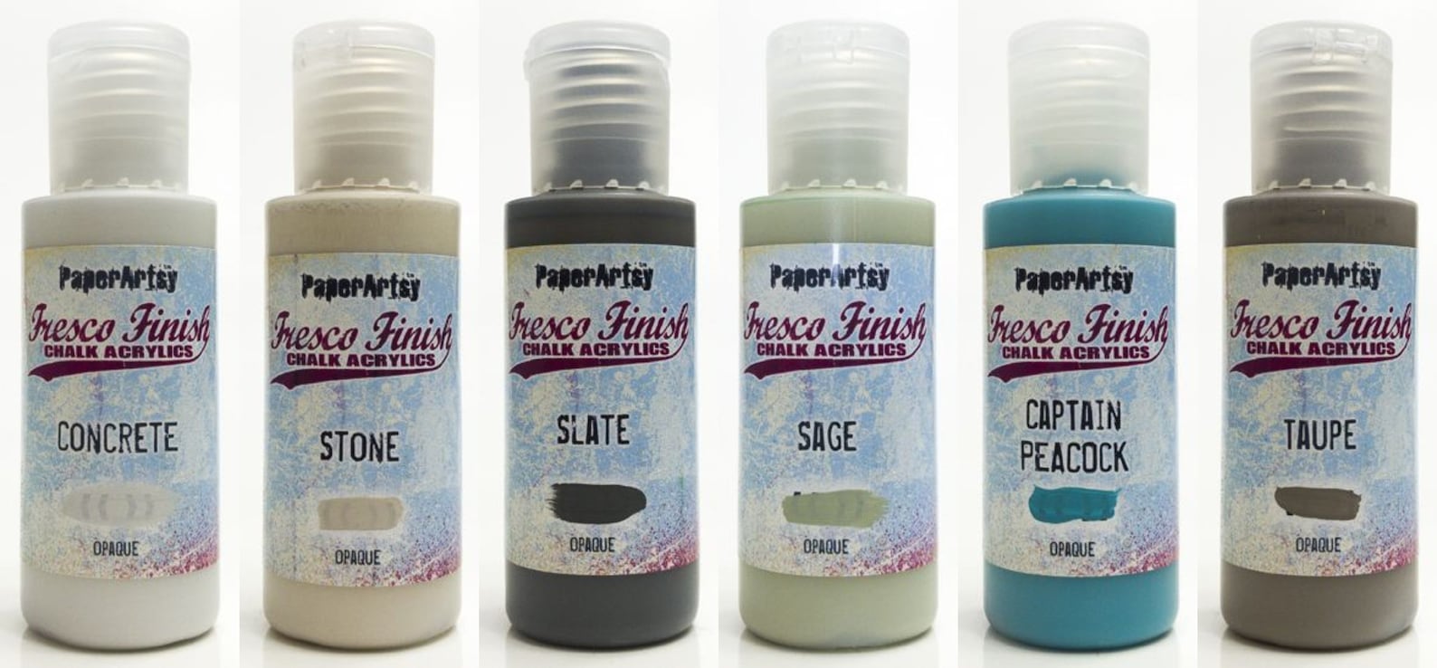 OPAQUE 2 Fresco Finish Acrylic Paint Fresco Finish Chalk Etsy
