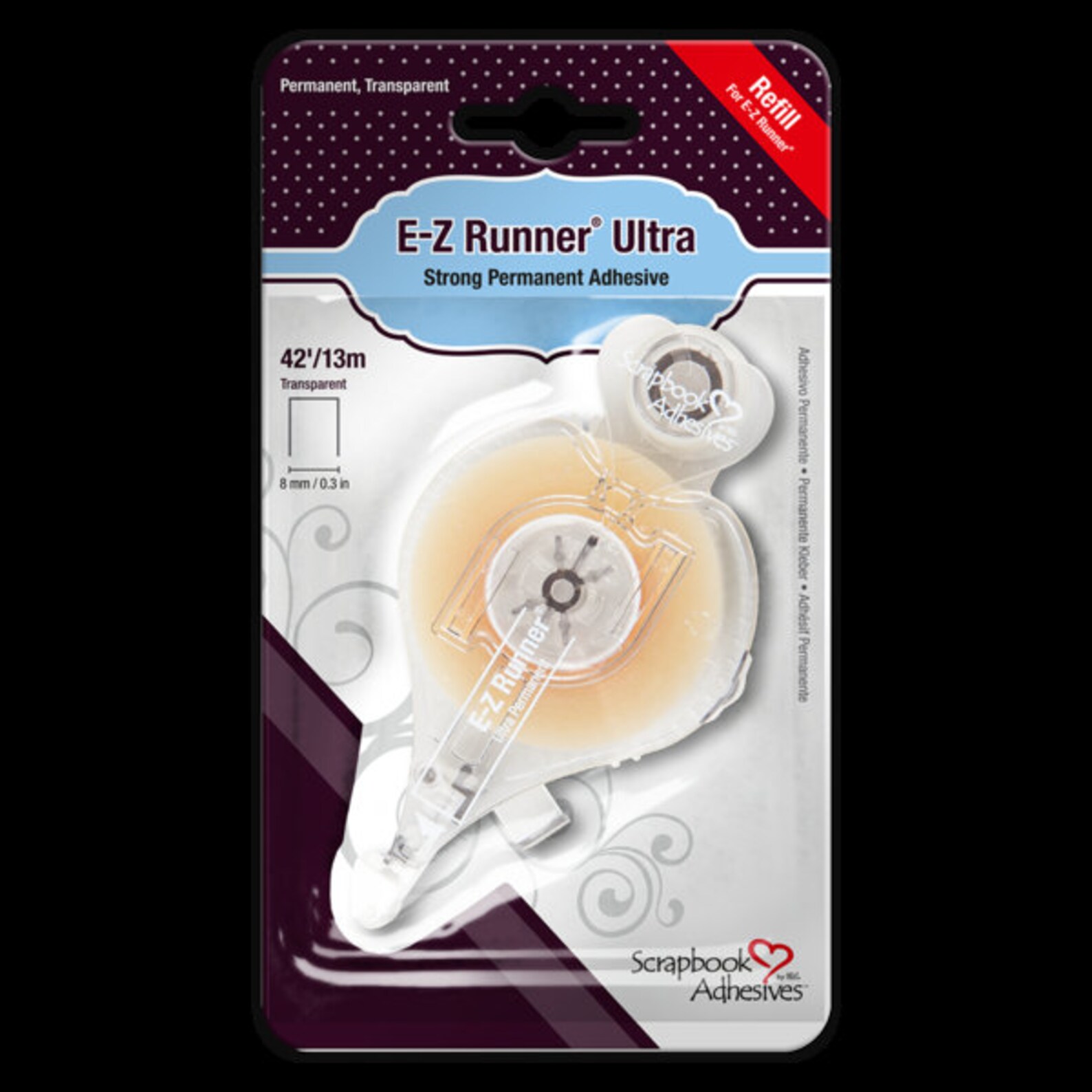 EZ Runner Ultra Refill Double Sided Tape Dispenser Refill Etsy