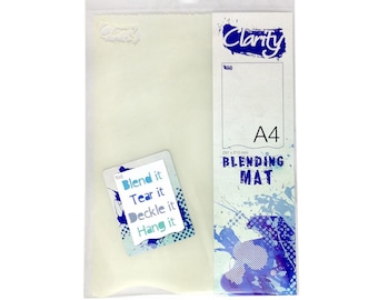 Clarity Blending Mat - Clarity Stamp - Blending Mat - Double-sided Blending Mat - Solvent Resistant Blending Mat - A4 Blending Mat - 5-036