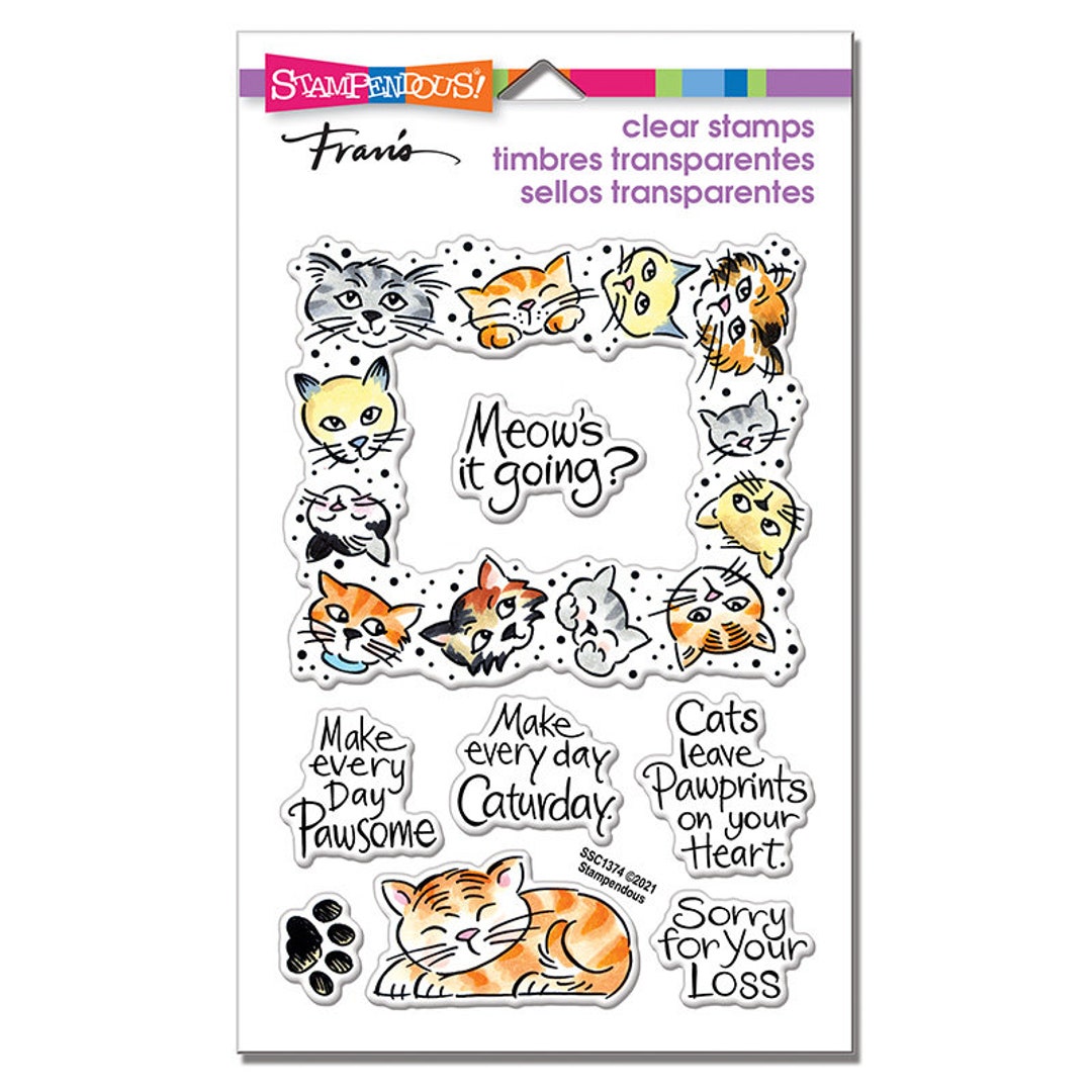Moonlit Wings Perfectly Clear Stamps (SSC2005) - B.V