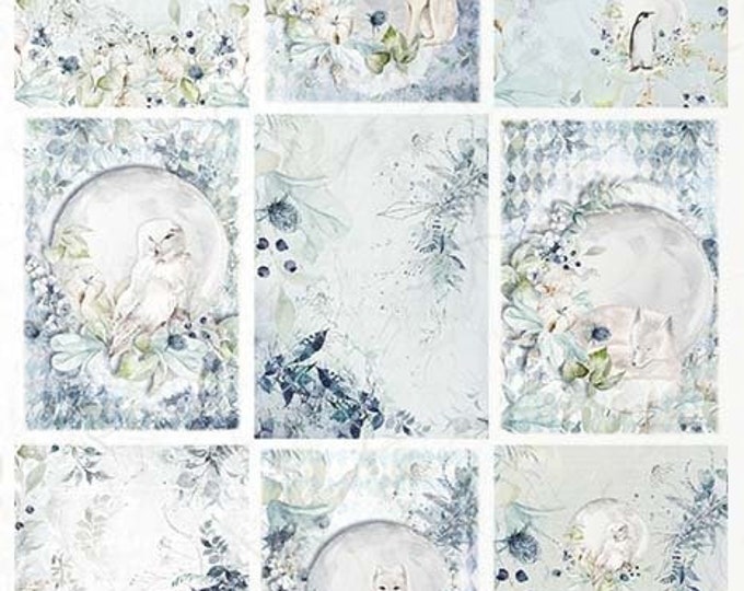 A4 the World of Ice Porcelain Series Collage Rice Paper ITD Collections ...