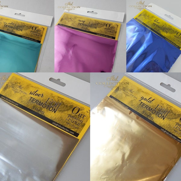 Foil Transfer Sheets - Etsy