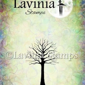 Lavinia Tree of Spirits Small Stamp -Bare Tree Clear Cling Stamp - Lavinia Clear Cling Stamp - Tree Silhouette - 12-836