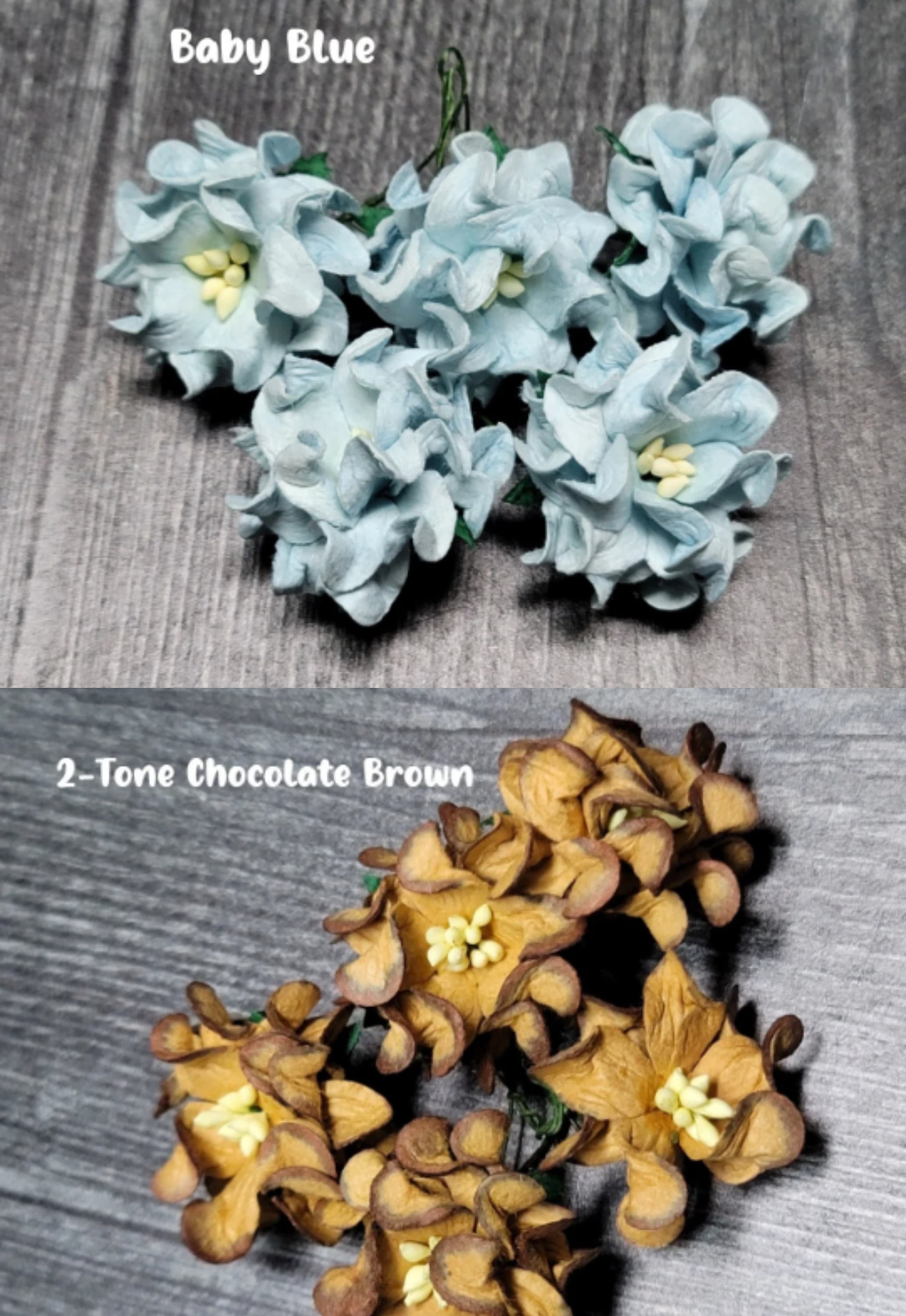 Promlee Flowers 35mm Gardenia Flowers 5pk Single Color - Paper