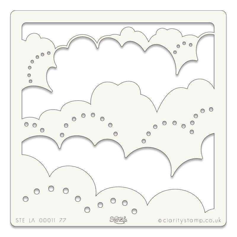 Cloud Wall Stencil - Etsy