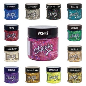 2020 Ranger STICKLES GLITTER GELS (All 6 Colors) 1oz jars- In Stock - Free  Shipping