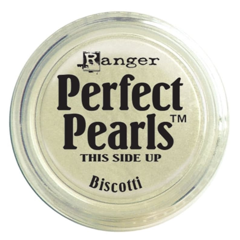Ranger Perfect Pearls Pigment Powder - Ranger Perfect Pearl - Pearlescent Pigment Powder - Perfect Pearls - Pigment Powder Biscotti