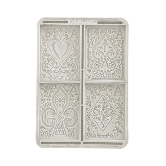Stamperia A5 Master of Magic Silicone Mould - Masquerade