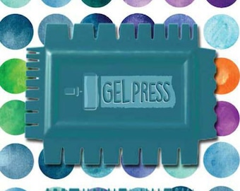 GEL Press Texture Combs - Texture Combs - Texture Combs - GEL Press Printing Plate - Gelli Printing Plate - Gelli Texture Combs - 22-007