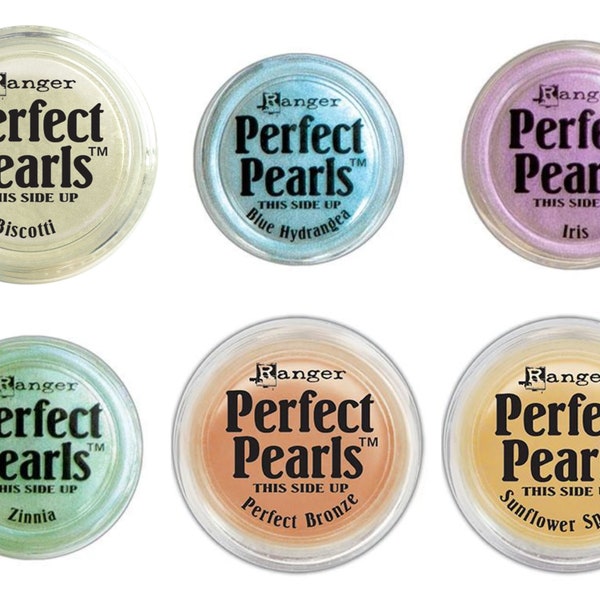 Ranger Perfect Pearls Pigment Powder - Ranger Perfect Pearl - Pearlescent Pigment Powder - Perfect Pearls - Pigment Powder