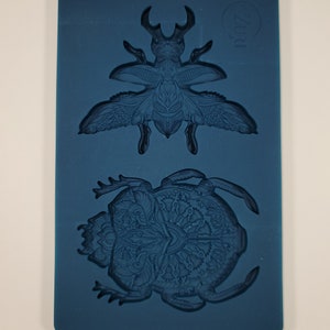 Zuri Designs Lovable Bugs Silicone Mold - Zuri Molds - Shaping Mould - Lovable Bugs Mold - Silicone Mold - CLEARANCE - 38-016