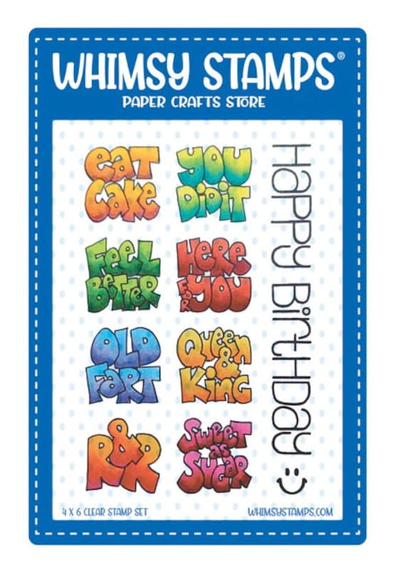 Kids Stamp Set  Birthday Stamps