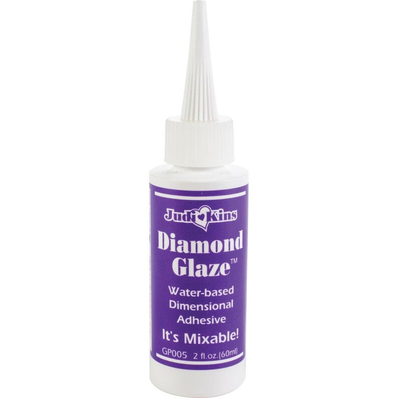 JudiKins Colle Diamond Glaze 60cl - Colle Dimensionnelle Brillante Pour Scrapbooking Et Créations