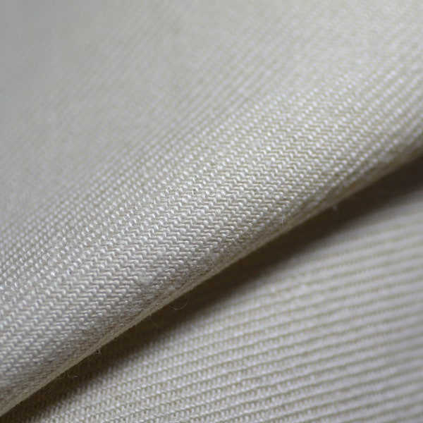 Linen Twill Fabric Etsy