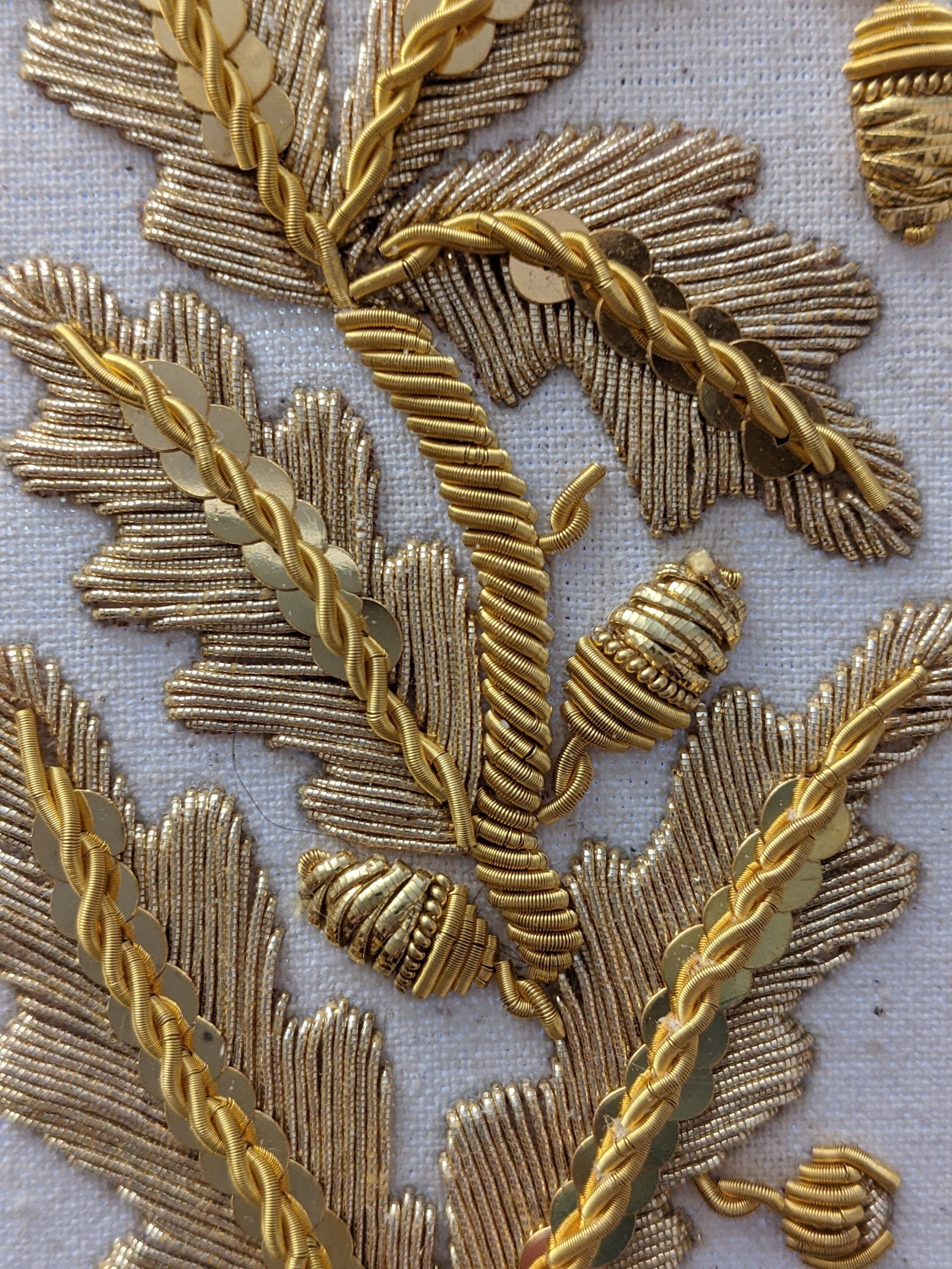 Napoleonic Coat Goldwork Sampler Kit Etsy