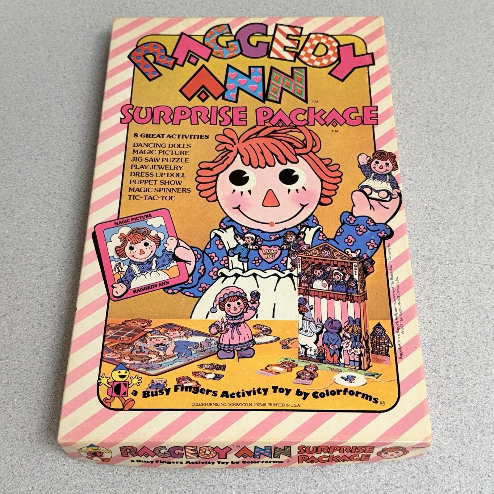 Raggedy Ann Colorforms - Etsy