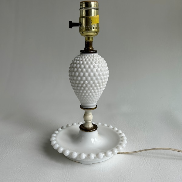 Milk Glass Lamp Etsy