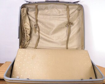 Samsonite Contour Hardcase Luggage Soft Golden Yellow Vintage Set