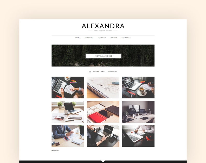 Alexandra WordPress Theme Responsive Blog Theme, Blog Template WordPress, Ecommerce Website , Blogger Template Responsive image 6